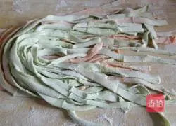 Noodles and meatballs...baby rice recipe illustration 6