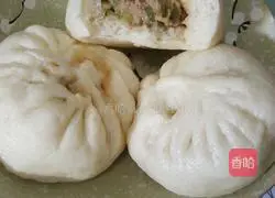 Kidney bean and pork steamed buns recipe 10