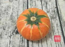 Illustration of how to make nut pumpkin cake 1