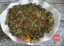 Illustration of how to make Chinese toon omelette 8