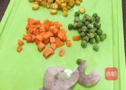 Assorted Egg Fried Rice Recipe Illustration 2