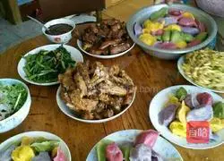 Illustration of how to make colorful dumplings 5