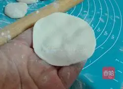 Illustration of how to make leek and egg dumplings 16