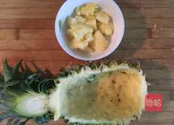 Thai Curry Pineapple Fried Rice Recipe Illustration 2