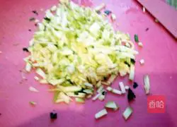 How to make zucchini spinach pancakes Illustration 3