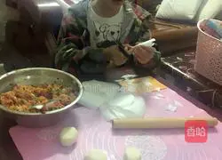 Illustration of how to make love buns 1