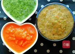 Illustration of how to make broccoli and carrot egg pancakes 4