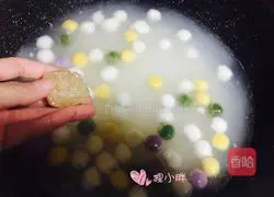 Illustration of how to make rice wine glutinous rice balls 4
