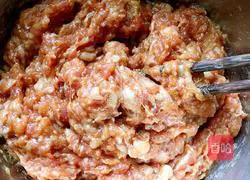 Illustration of how to make pork, shrimp, cabbage dumplings 4