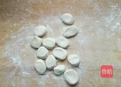 Illustration of how to make pork and spinach dumplings 8