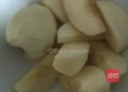 Illustration of how to make fruit dumpling stuffing 1