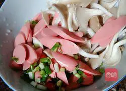 Sauce Illustration of how to make noodles 1