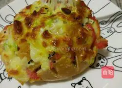 Cheese Baked Steamed Buns Recipe Illustration 3