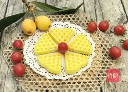 Waffle mix oven version waffle recipe illustration 9