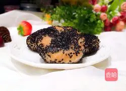 Black sesame seeds Illustration of how to make glutinous rice cakes 8