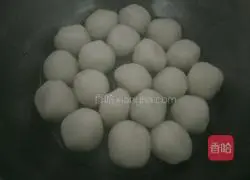 Illustration of how to make glutinous rice balls 7