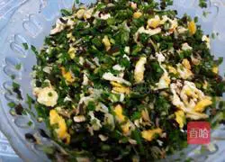 Vegetarian stuffing for dumplings Practice illustration 7