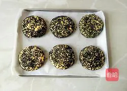 Black sesame pumpkin cake (oven version) recipe 14