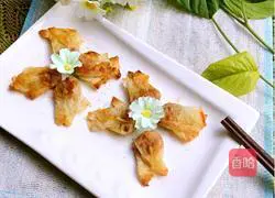 Illustration of how to make cumin-fried wontons 6