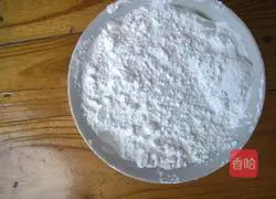 Purple Illustration of how to make potato glutinous rice balls 1