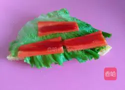 Red Sausage Cheese Sandwich Recipe Illustration 6