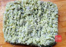 Illustration of making kidney bean and meat dumplings 7