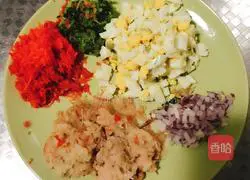 Illustration of how to make potato cakes 1