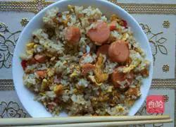 Classic egg fried rice recipe 4