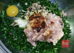 Chives/Chinese cabbage Illustration of how to make dumplings 2