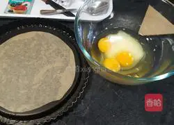 Illustration of how to make sponge flan 2