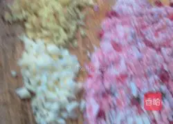 Illustration of how to make pork and green onion dumplings 2