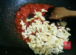 Illustration of tomato and duck egg noodles 11