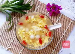 Illustration of how to make sweet-scented osmanthus glutinous rice balls and eggnog 8