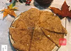 Illustration of how to make walnut and peanut pancakes 7