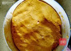 Illustration of how to make steamed pumpkin cake 2