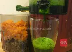 Illustration of how to make vegetable and fruit colored glutinous rice balls 2