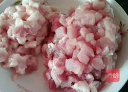 Illustration of how to make fennel and diced meat pancakes 2