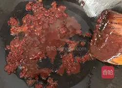 Illustration of making sauce-flavored pancake 4