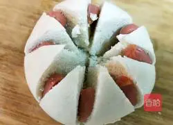 Illustration of how to make baked steamed buns 2