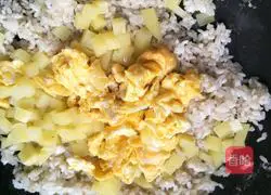 Potato and egg fried rice recipe 10