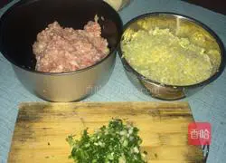 Illustration of how to make dumplings stuffed with pork and cabbage 2