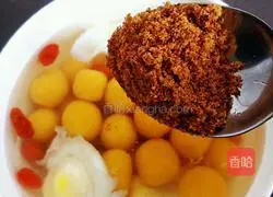 Illustration of how to make pumpkin dumplings 21