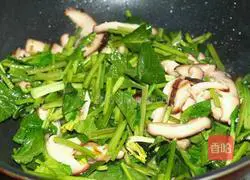 Illustration of how to make mushroom and vegetable cheese cake 10