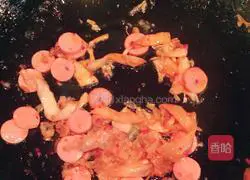 Korean spicy cabbage fried rice recipe 3