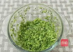 Illustration of how to make broccoli egg pancake 3