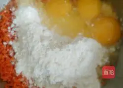 Illustration of how to make shrimp and egg pancakes 5