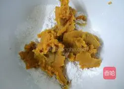Illustration of how to make sweet potato cake 6