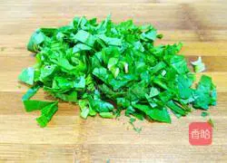 Spinach egg pancake recipe 4