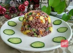 Pineapple Fried Rice Recipe Illustration 16