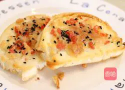 Illustration of how to make cheese steamed bun slices 13
